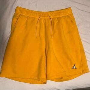 High Quality Yellow Jordan Shorts